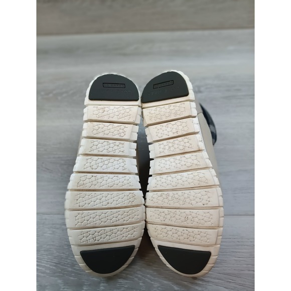 Cole Haan Zerogrand Waterproof Hiking Boots Tan Plaid Collar Women Size 7.5B - Picture 7 of 12